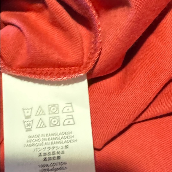 Michael Kors Red Polo Shirt with White Trim - Picture 6 of 7